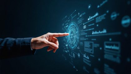 hand-touching-digital-screen-with-data-visualization